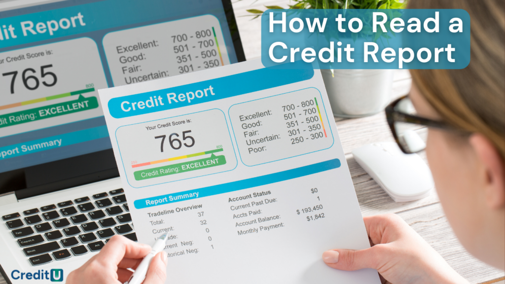 read a credit report