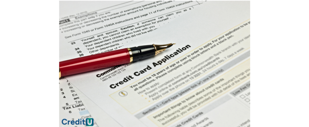 credit card application 