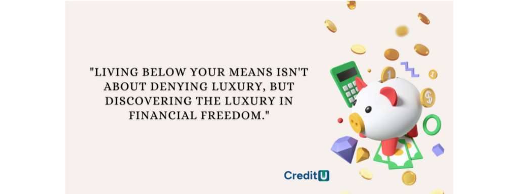 Live Below Your Means