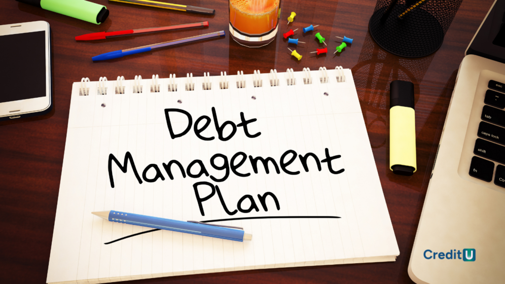 A debt management plan consolidates your debt into a one monthly payment with reduced interest rates.